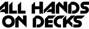 All hands - logo - Transparent - Black - Cropped